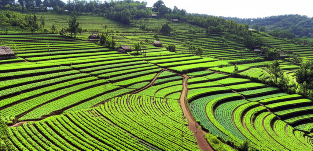 Pesona Hijau Sukomakmur: Menjelajahi Keindahan Terasering Sitegong Nampan, Negeri Sayur yang Memikat